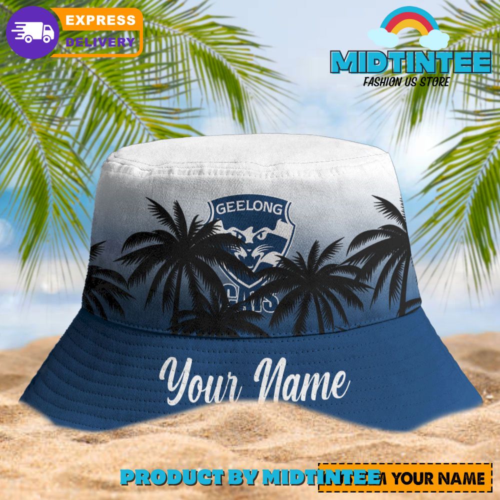 Geelong Cats AFL Personalized Bucket Hat