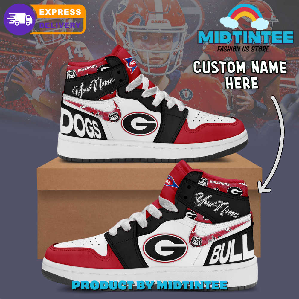 Georgia Bulldogs NCAA Personalized Air Jordan 1