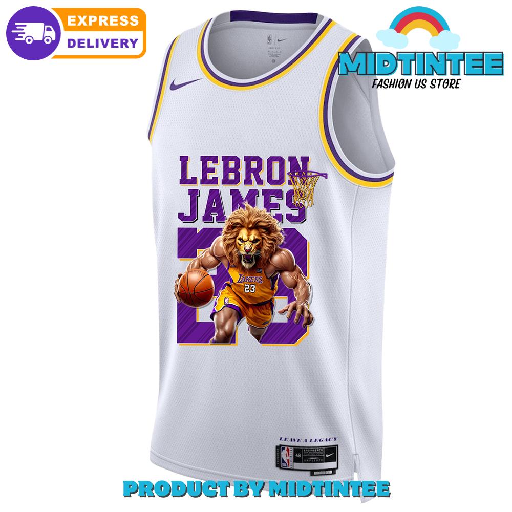 Max Christie Lakers National Basketball Association 2024 Basketball   Lebron James Lakers National Basketball Association 2024 Basketball White Jersey 2 CHbBH 