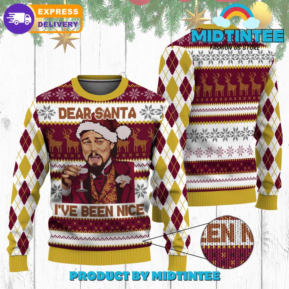 Leonardo best sale christmas sweater