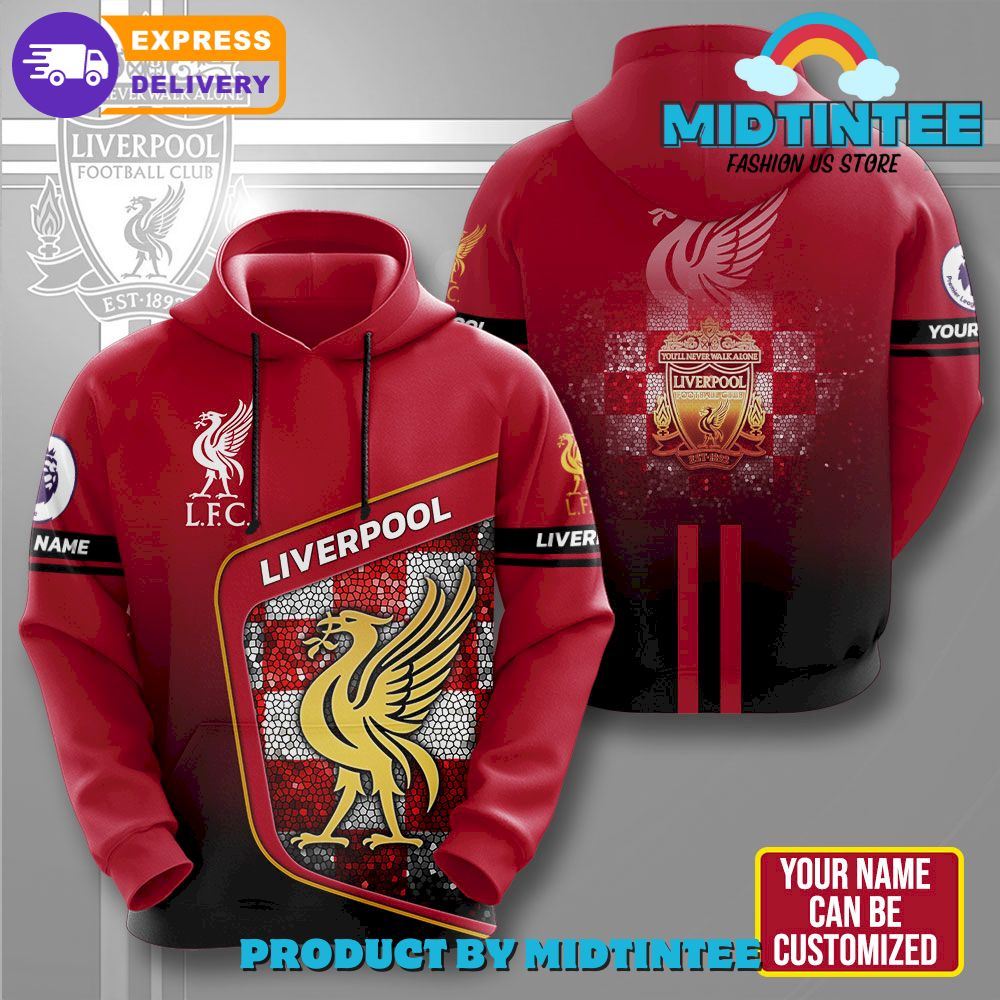 Liverpool EPL The Reds Personalized Hoodie1