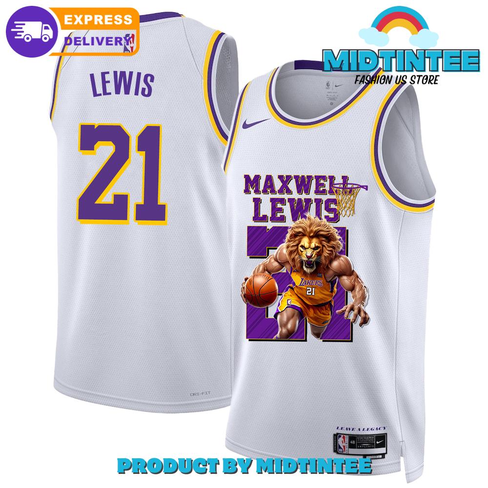 Lakers white outlet jersey