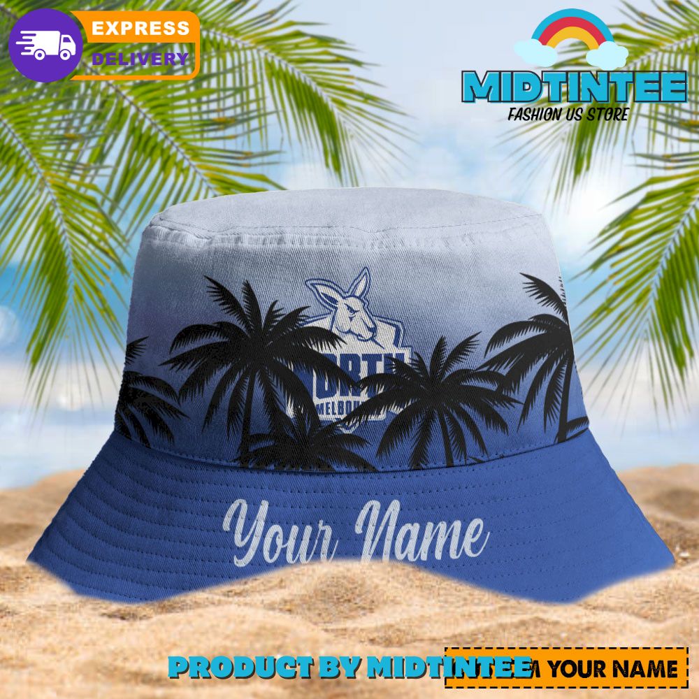 North Melbourne AFL Personalized Bucket Hat