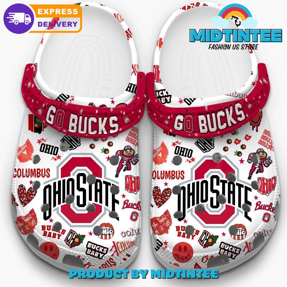 Ohio state 2024 buckeyes crocs