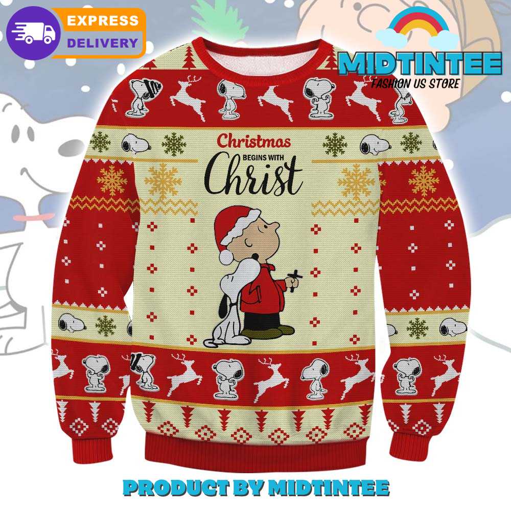 Snoopy holiday sweater hot sale