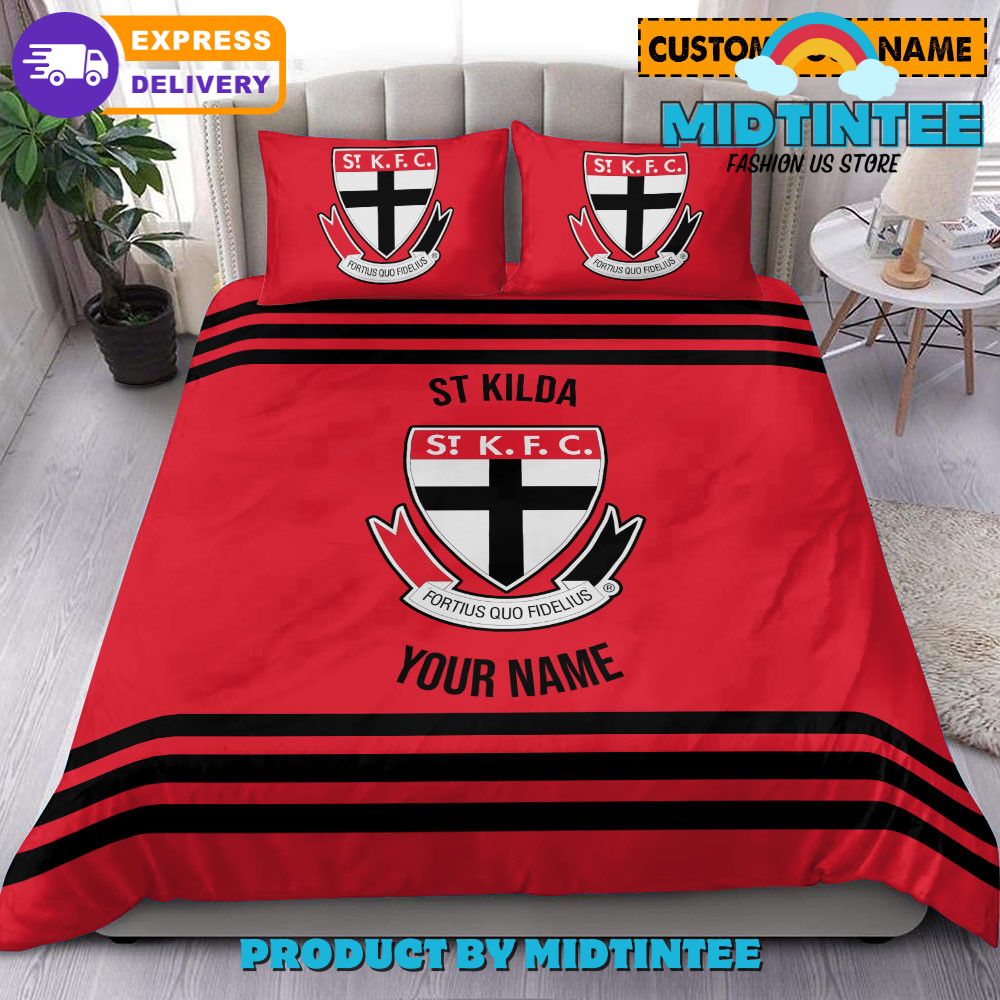 St Kilda Saints AFL Personalized Bedding Set