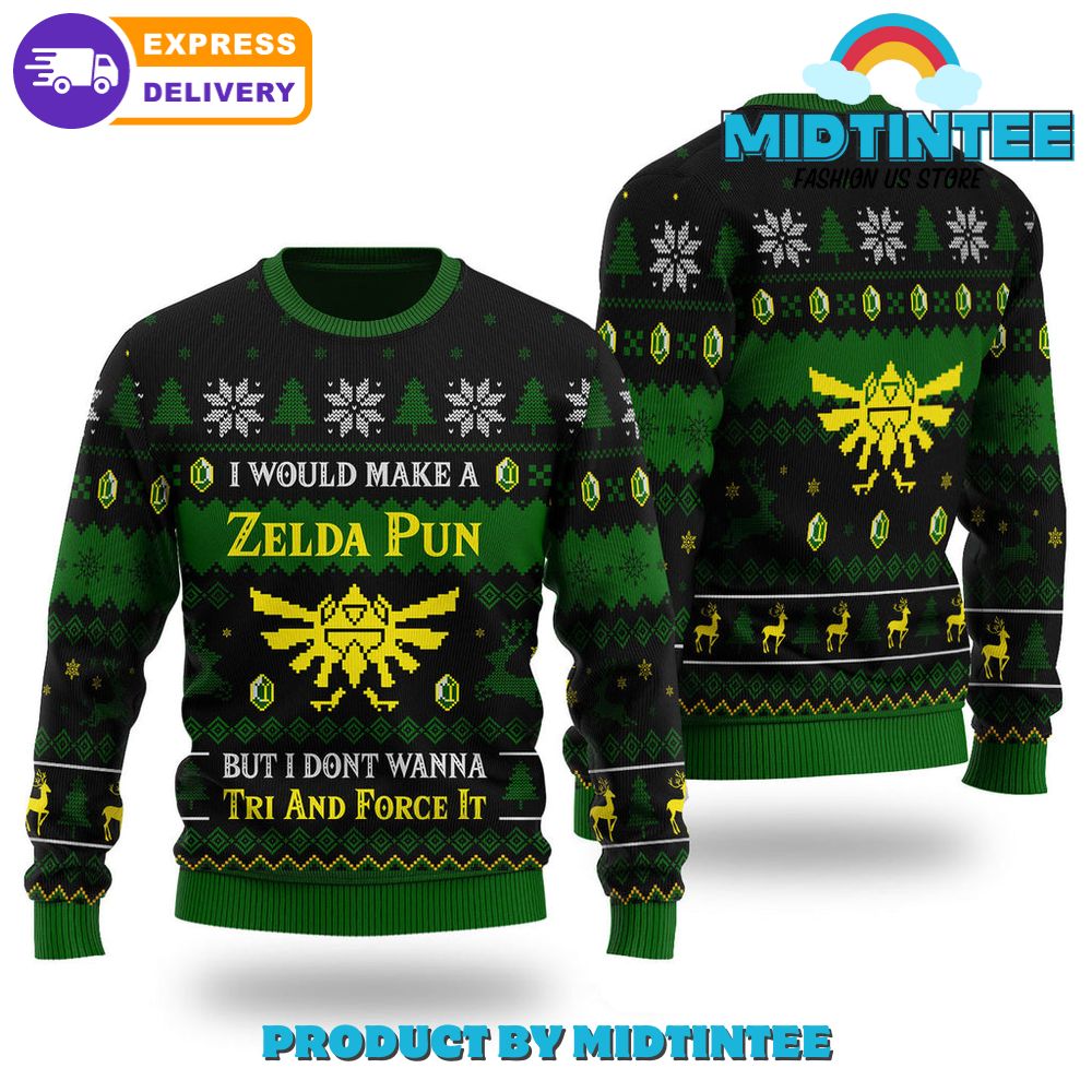 Legend of hotsell zelda christmas sweater