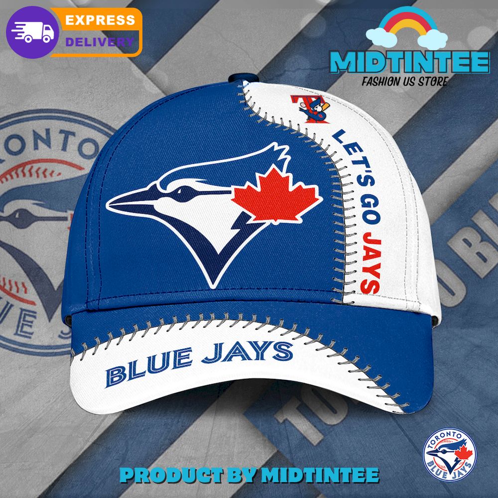 Toronto Blue Jays MLB Lets Go Jays Classic Cap1