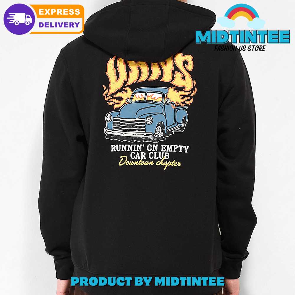Vans Hot Rod Black Zip Hoodie