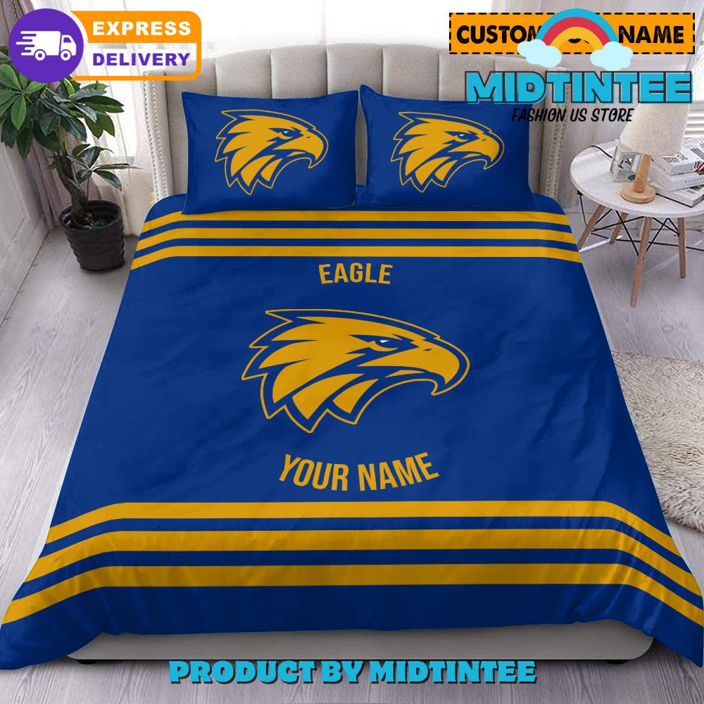 West Coast Eagles AFL Personalized Bedding Set