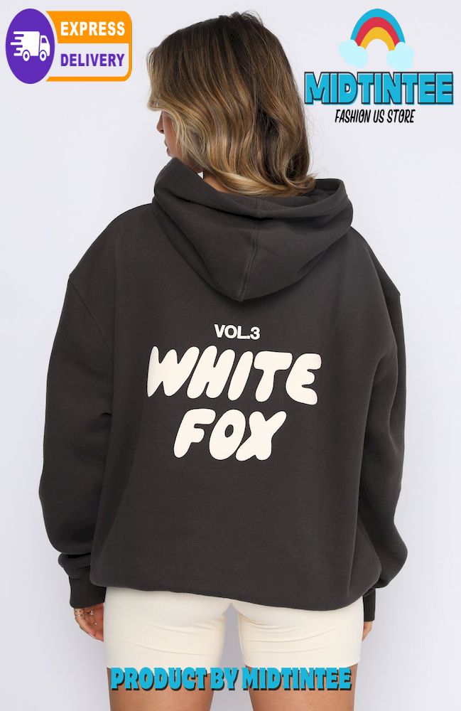 White Fox Offstage Hoodie Shadow - Midtintee