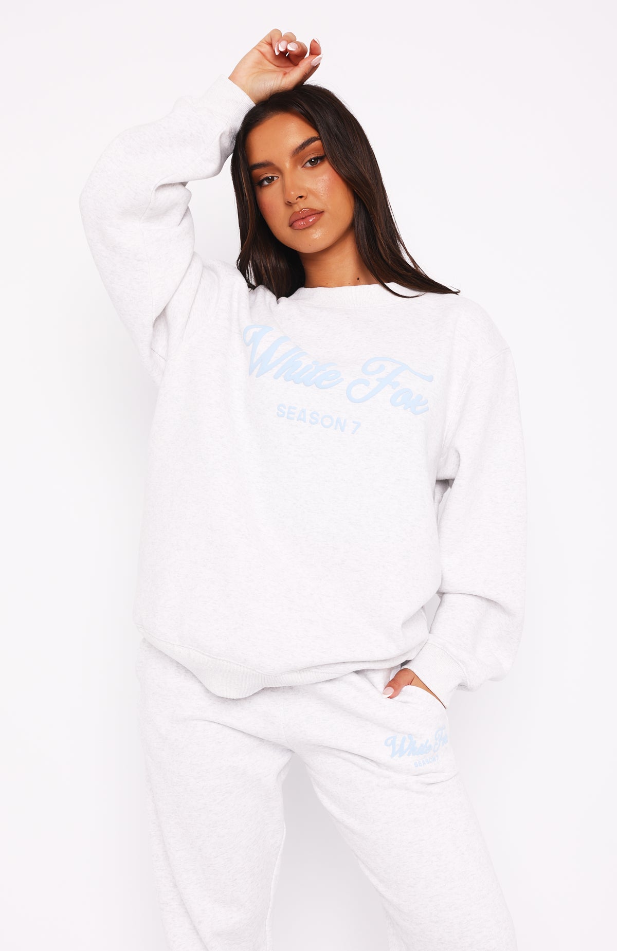 White Fox Season 7 Oversized Sweater Dawn1