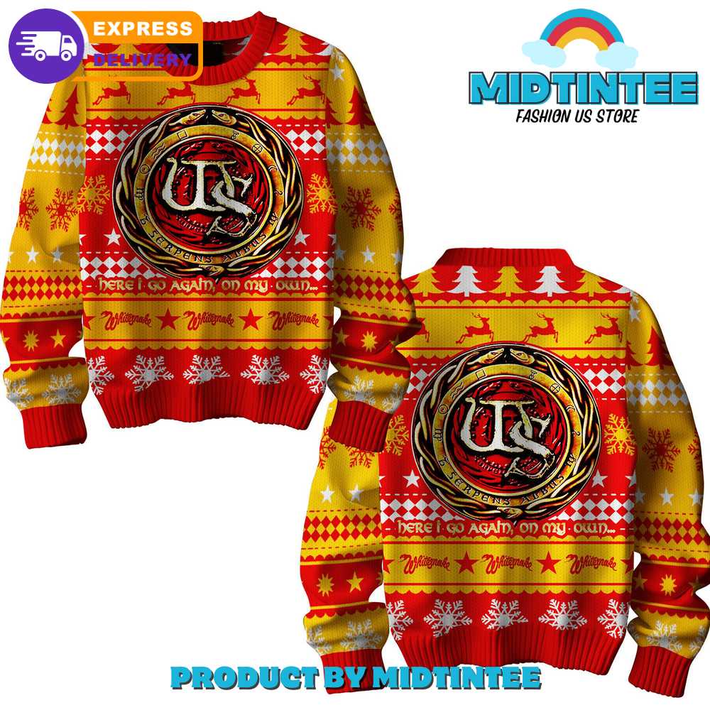 Ugly christmas sweater hot sale rock bands