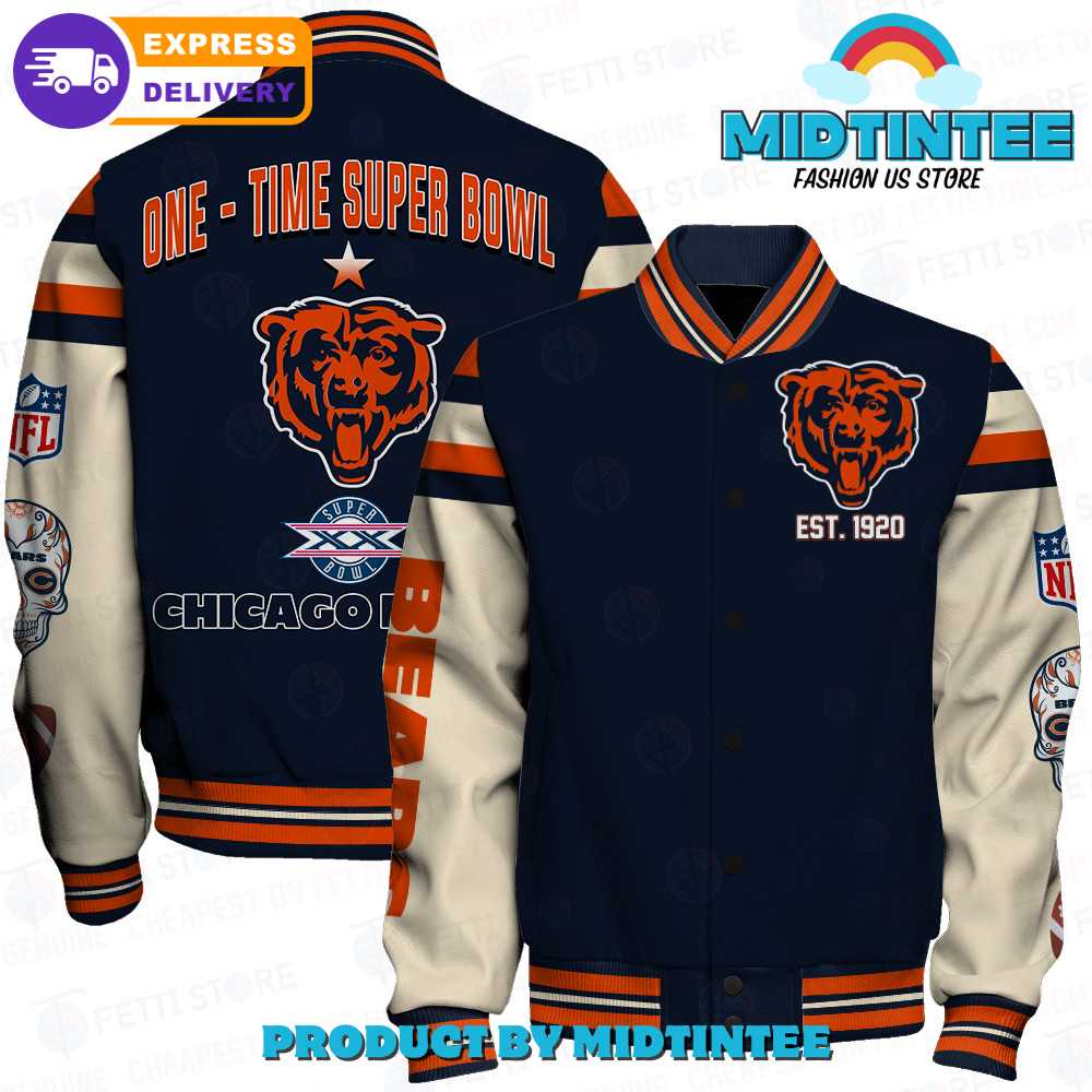 Chicago Bears National Football League Champions Varsity Jacket