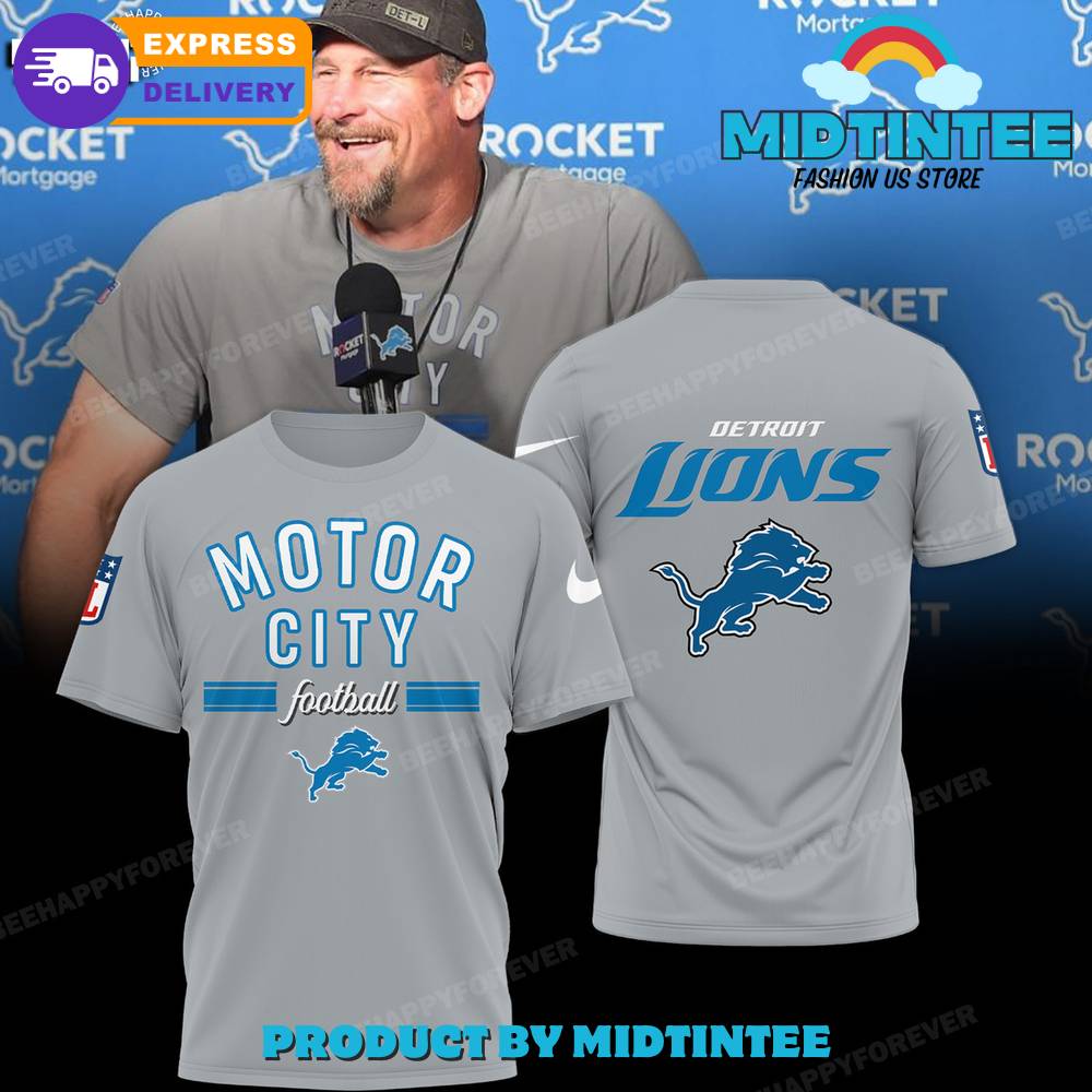 Detroit Lions Motor City Football Shirt