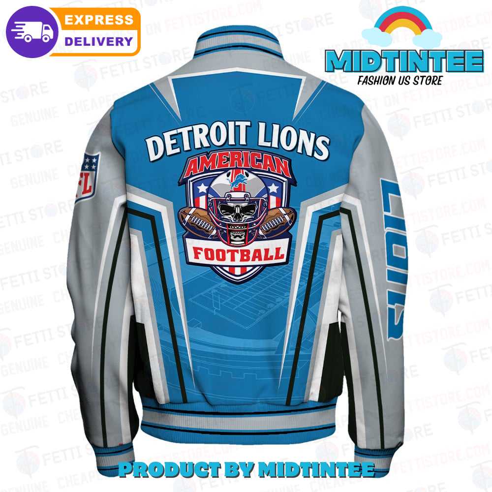 Detroit Lions National Football League Baseball Jacket