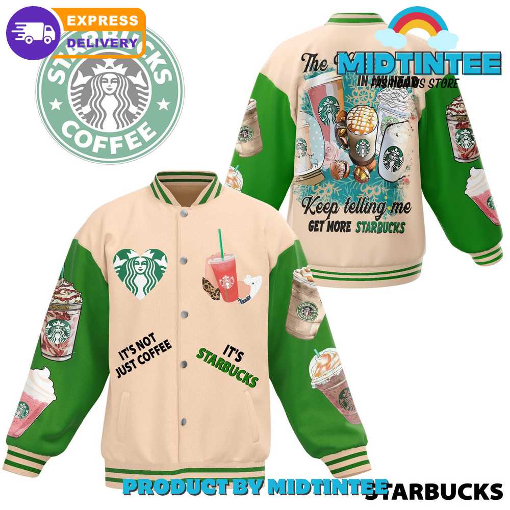 Its Not Just Coffee Its Starbuck Baseball Jacket