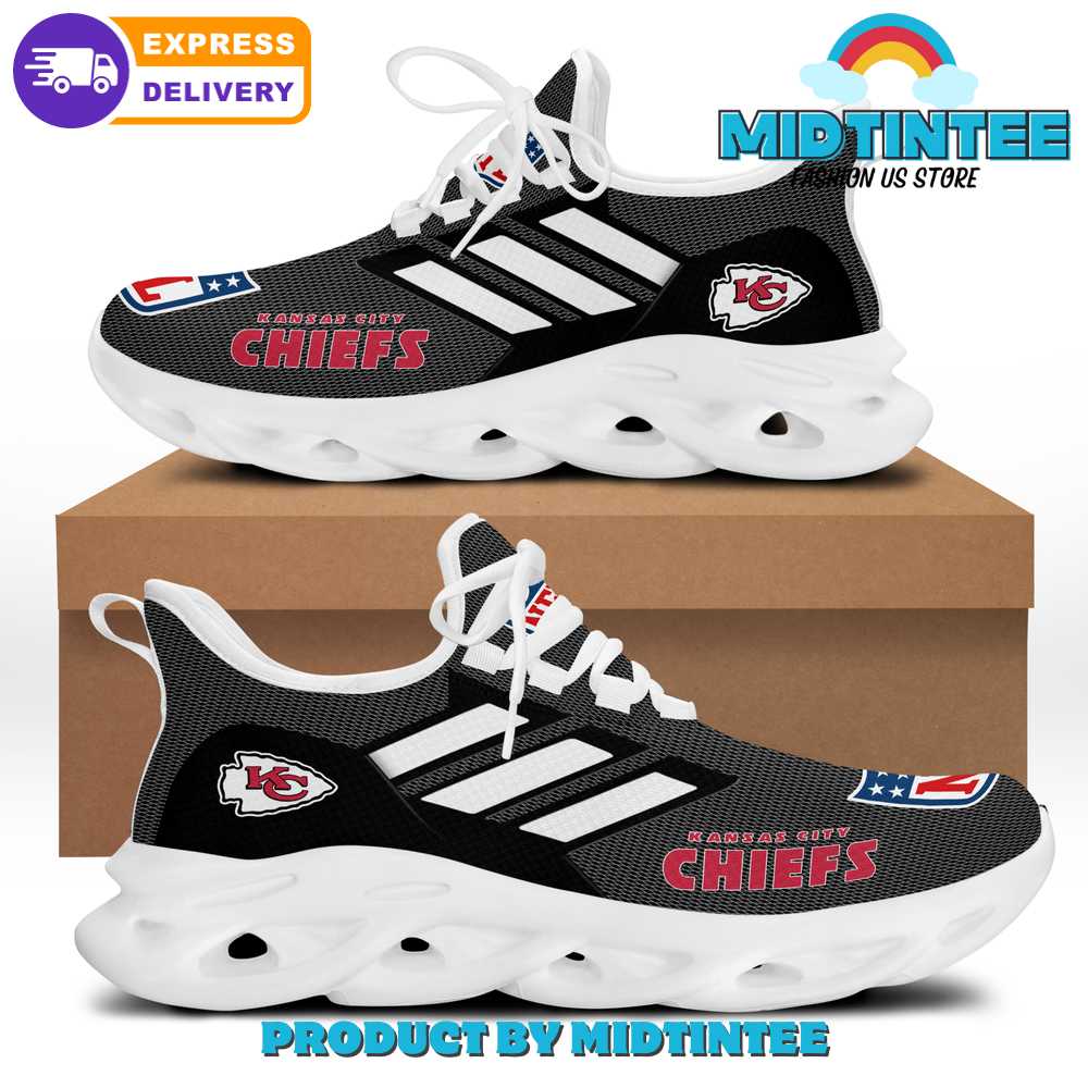 Kansas City Chiefs NFL Black Max Soul Shoes