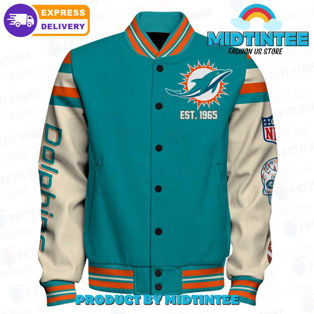 Miami dolphins track outlet jacket