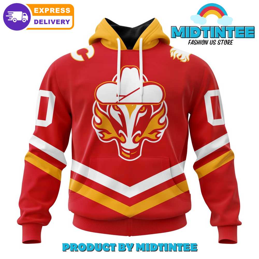 NHL Calgary Flames Special City Connect Design Hoodie