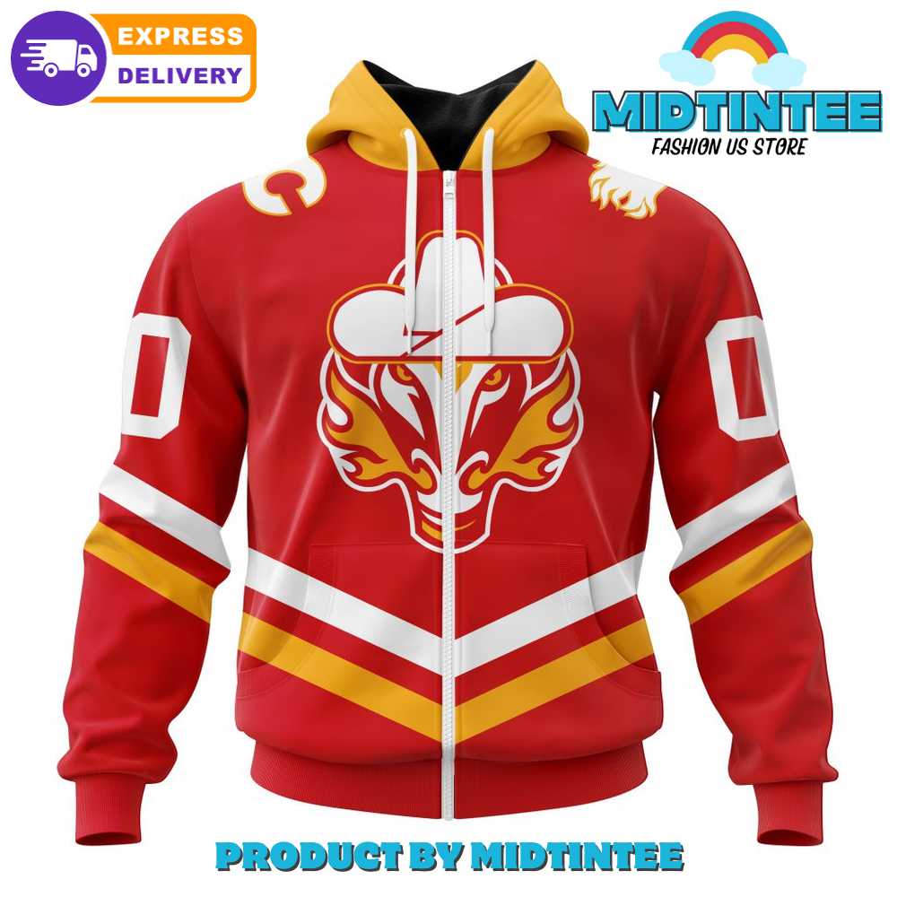 NHL Calgary Flames Special City Connect Design Hoodie