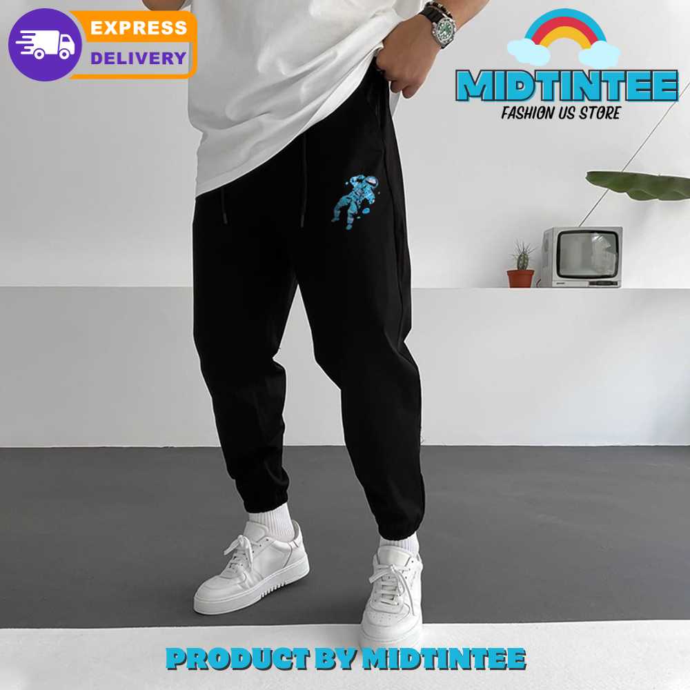Oakland Fleece Astronaut Print Sweatpants