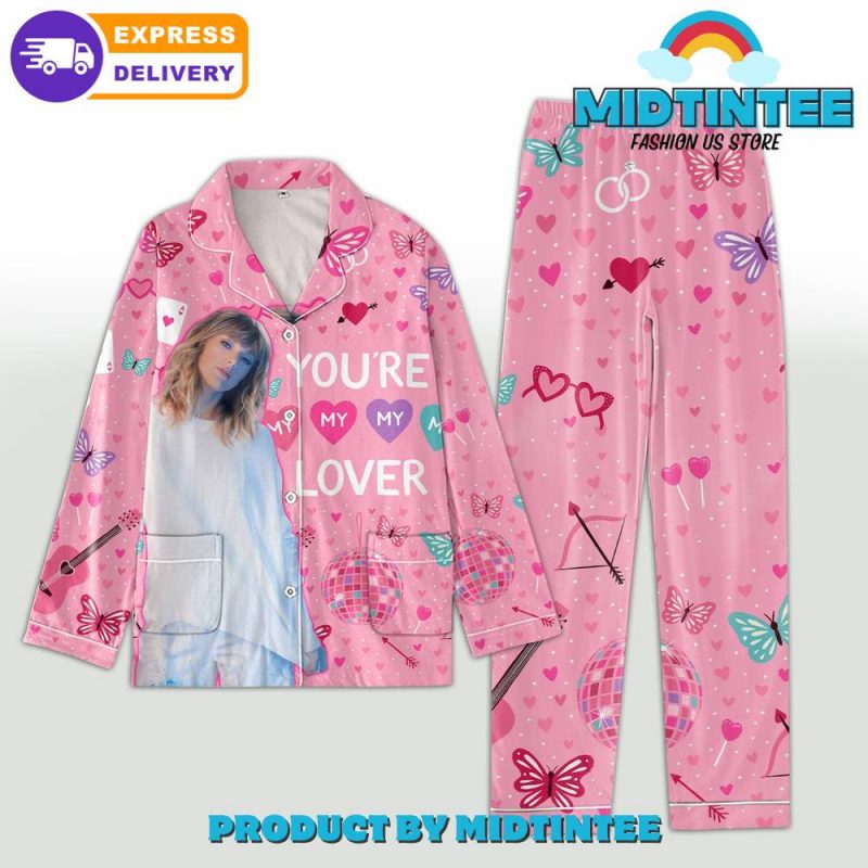 Taylor Swift Valentine Lover Pajamas Set - Midtintee