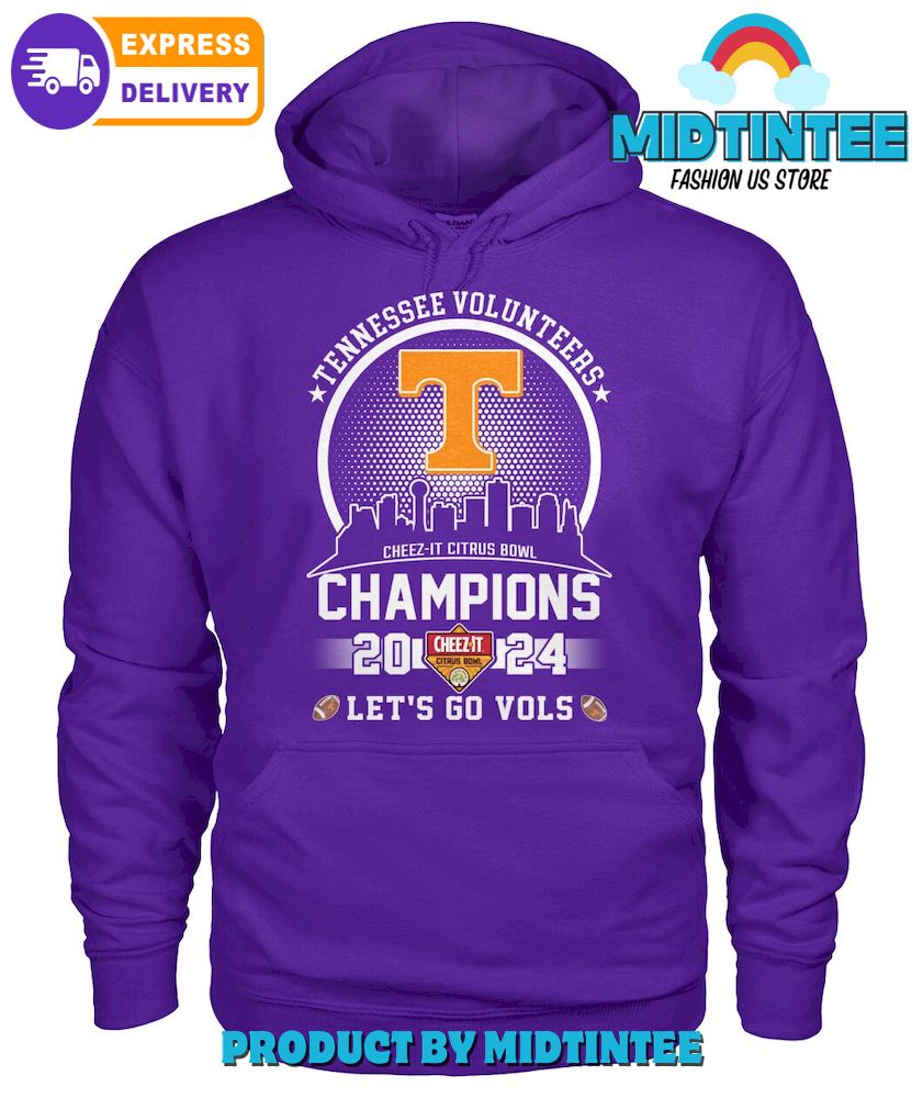 Tennessee Volunteers Champions 2024 Orange Hoodie2