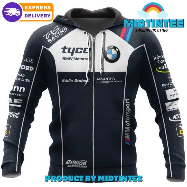 BMW Motorrad Motorsport Hoodie - Midtintee
