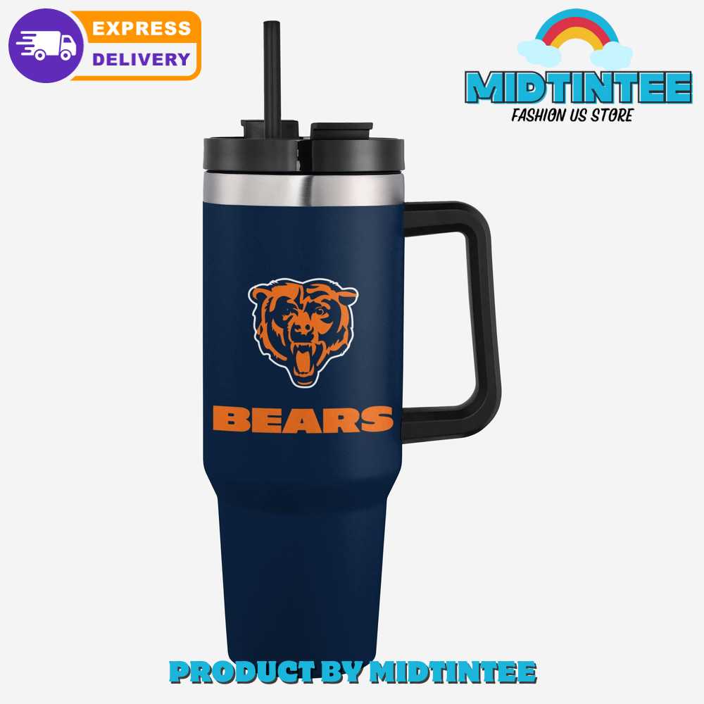 Chicago Bears NFL Football Team 40 oz Stanley Tumbler