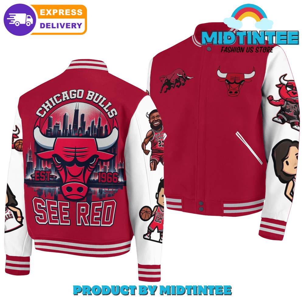 Black/Red Starter Satin Chicago Bulls Ty Mopkins Jacket - Jacket Makers