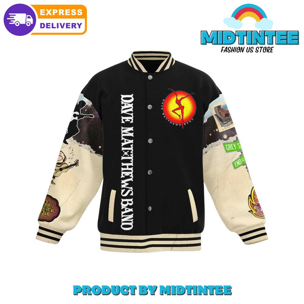 Dave Matthews Band How Could I Go To Bed Baseball Jacket