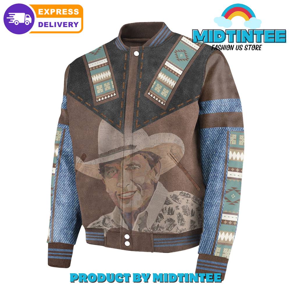 George Strait Carryin Your Love With Me Baseball Jacket