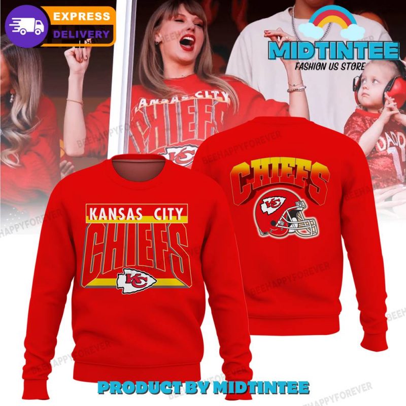 NFL Kansas City Chiefs x Taylor Swift Sweatshirt - Midtintee