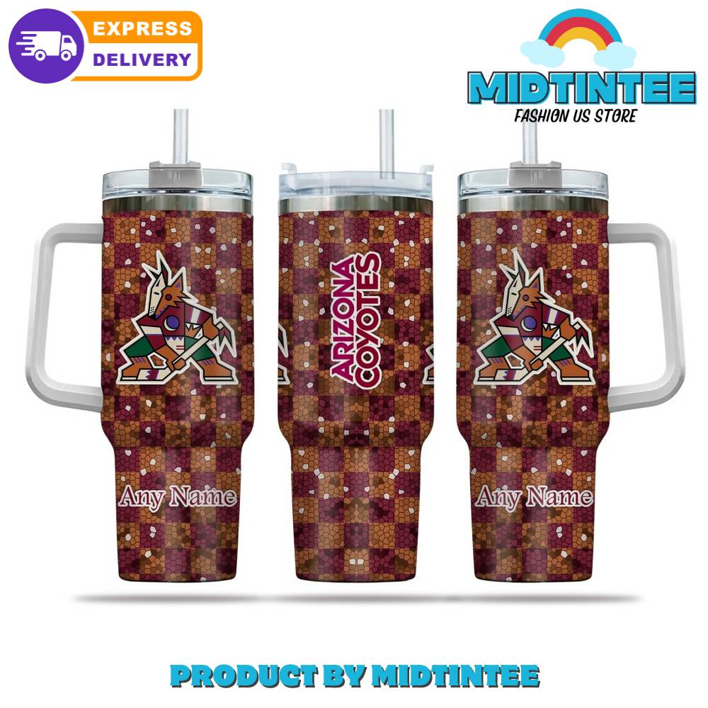 NHL Arizona Coyotes Special Design 40 oz Stanley Tumbler