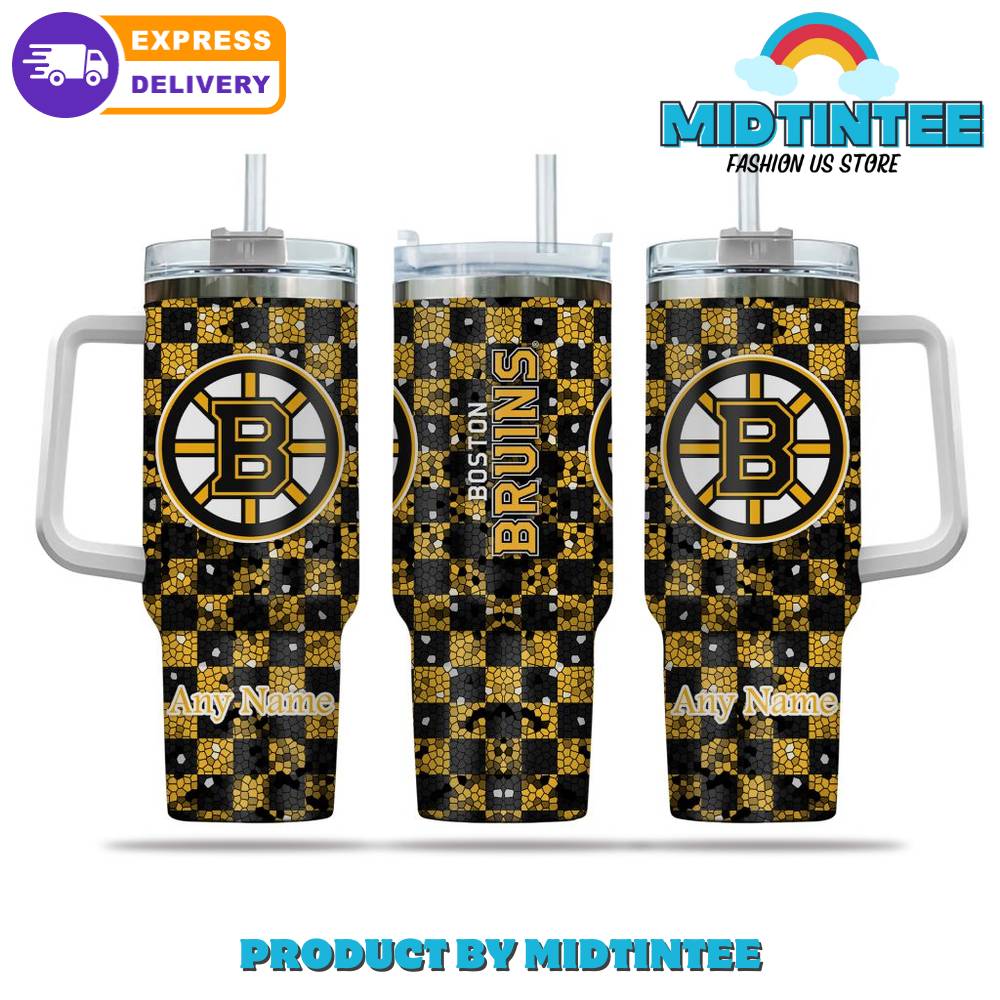 NHL Boston Bruins Special Design 40 oz Stanley Tumbler