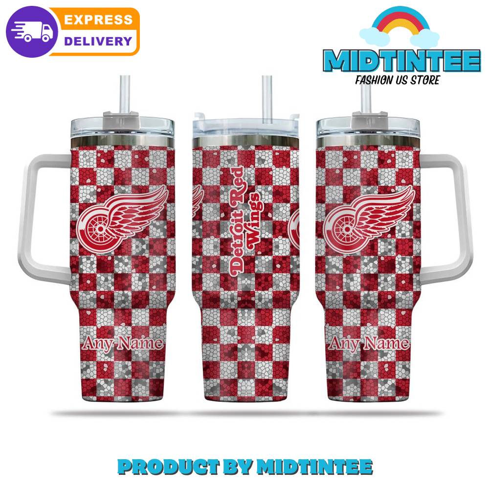 NHL Detroit Red Wings Special Design 40 oz Stanley Tumbler