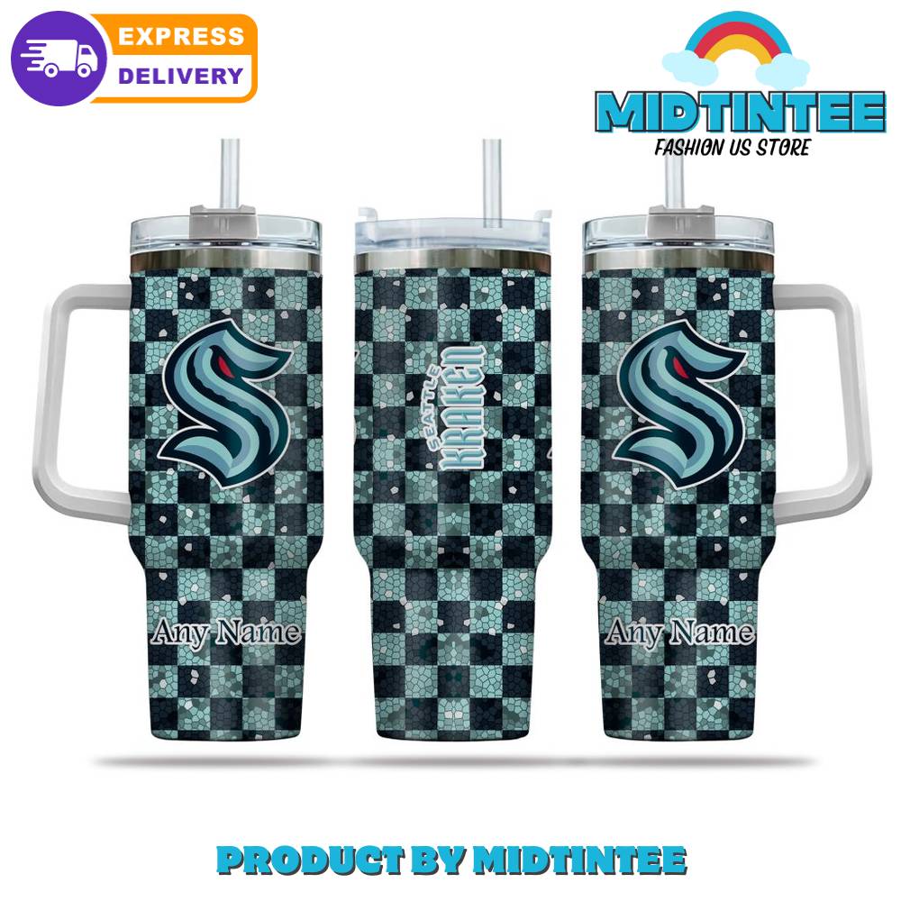NHL Seattle Kraken Special Design 40 oz Stanley Tumbler