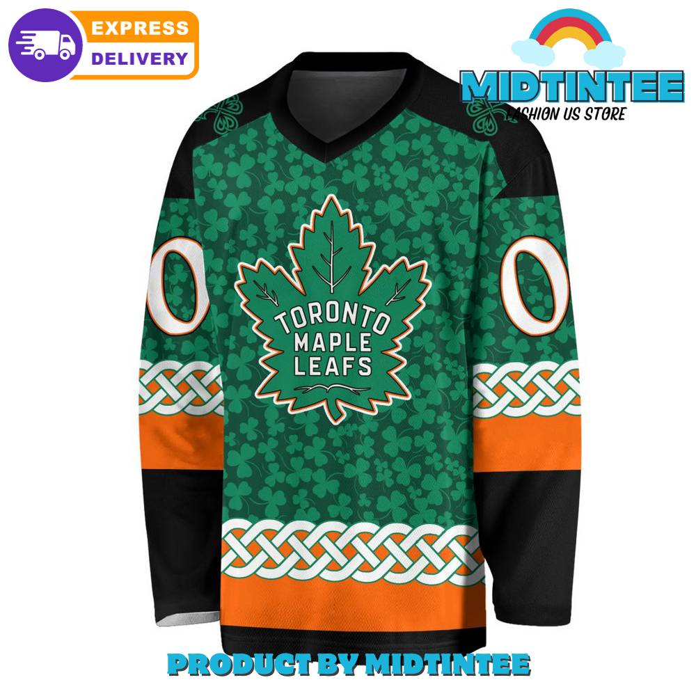 NHL Toronto Maple Leafs St Patricks Day Special Customized Hockey Jersey