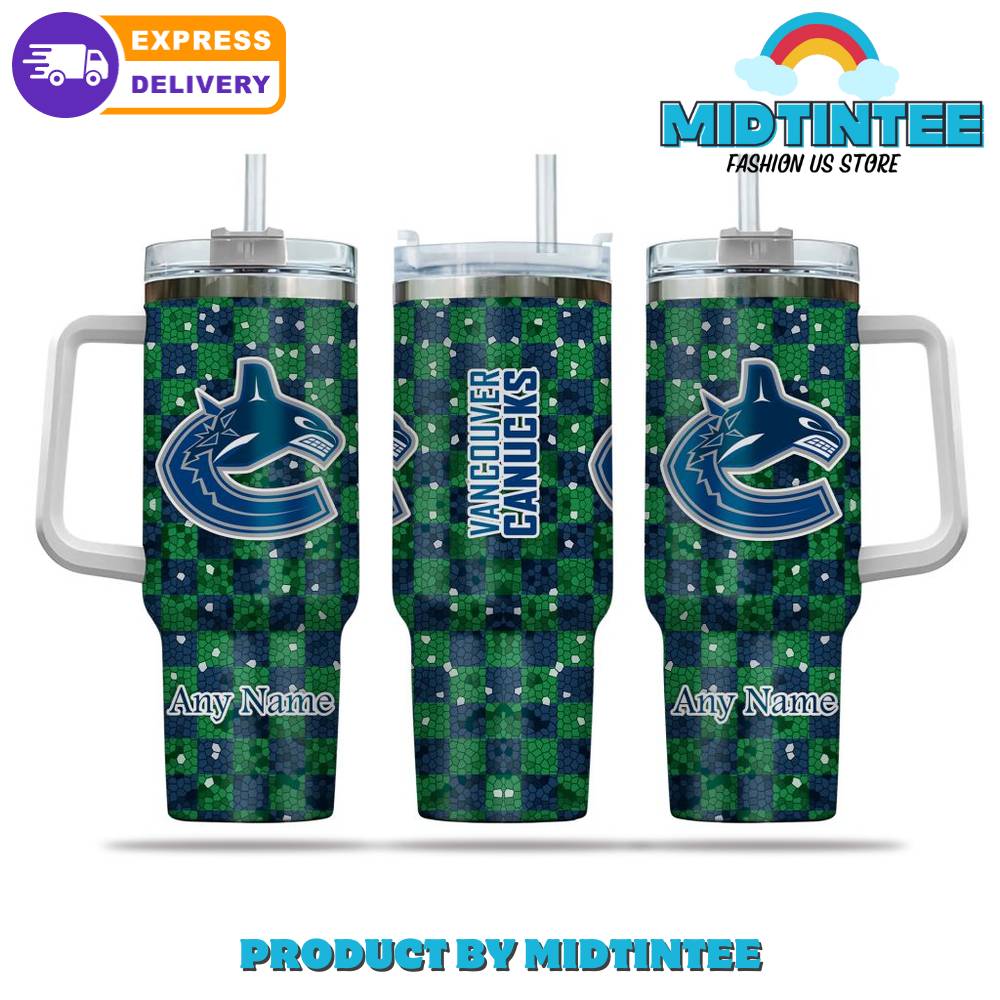 NHL Vancouver Canucks Special Design 40 oz Stanley Tumbler