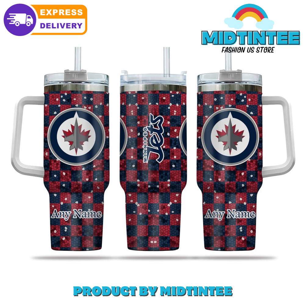 NHL Winnipeg Jets Special Design 40 oz Stanley Tumbler