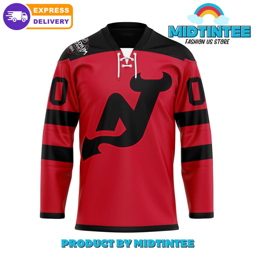 New Jersey Devils NHL 2024 Stadium Series Customized Hockey Jersey