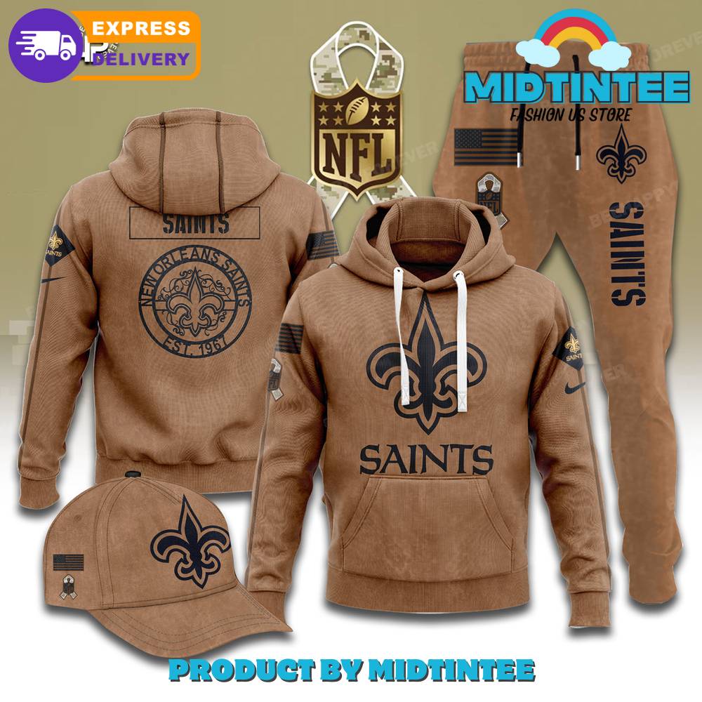 Saints hotsell military hoodie