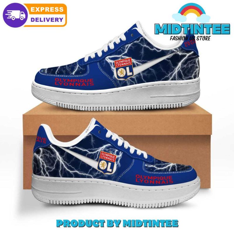 Olympique Lyonnais Soccer Team Air Force 1 - Midtintee