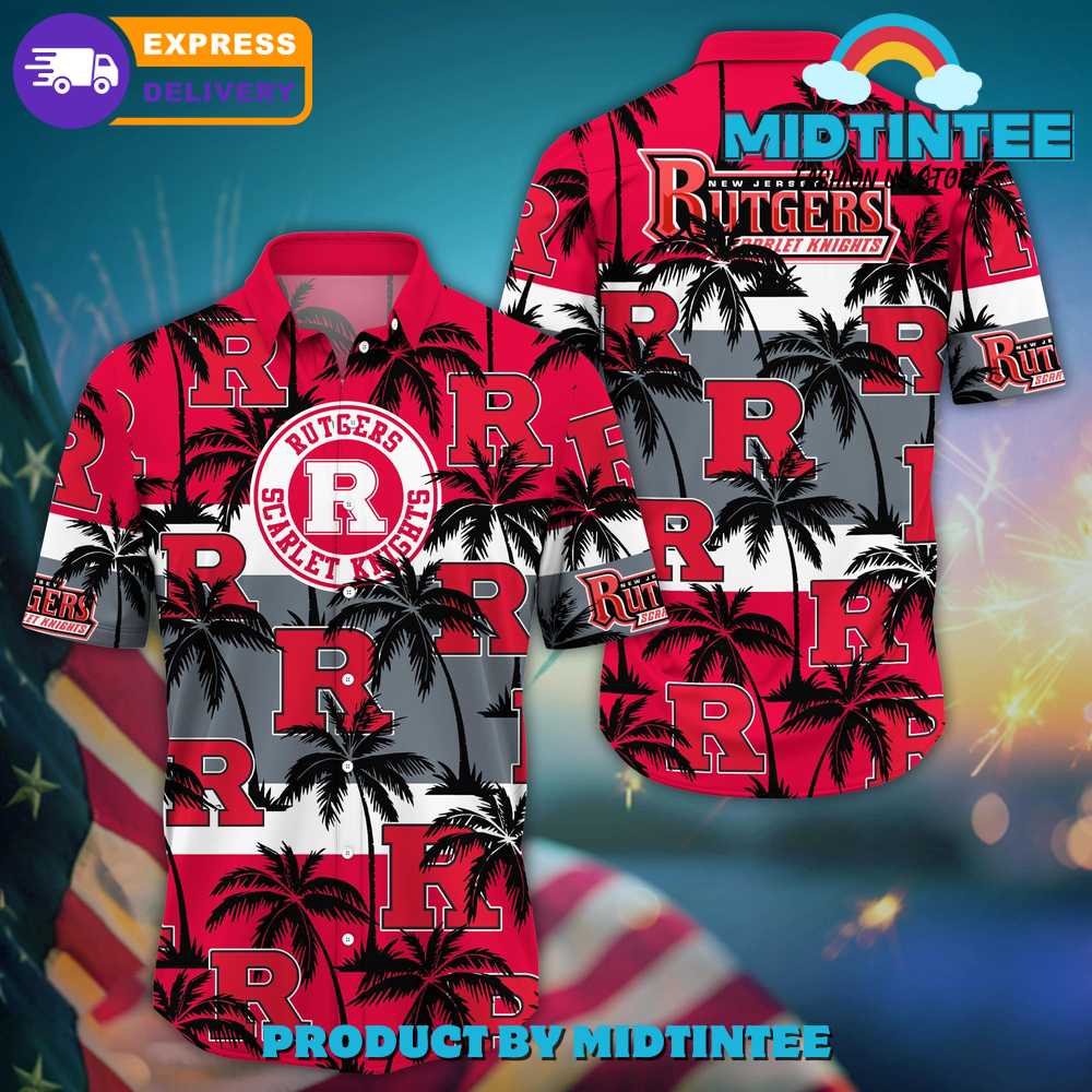 Rutgers Scarlet Knights Trending Summer Hawaiian Shirt