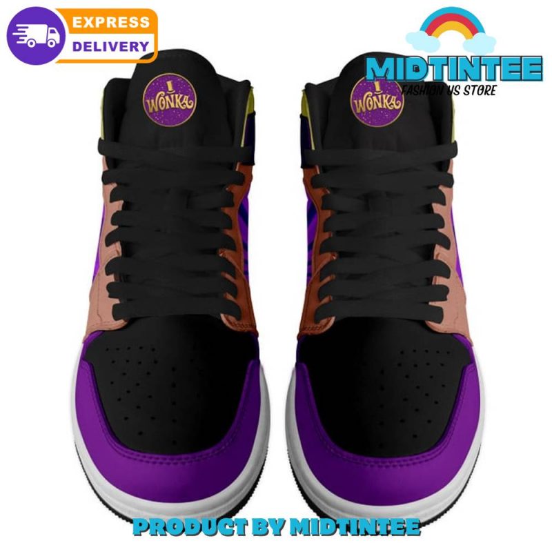 Willy Wonka Chocolate Bar Nike Air Jordan 1 - Midtintee