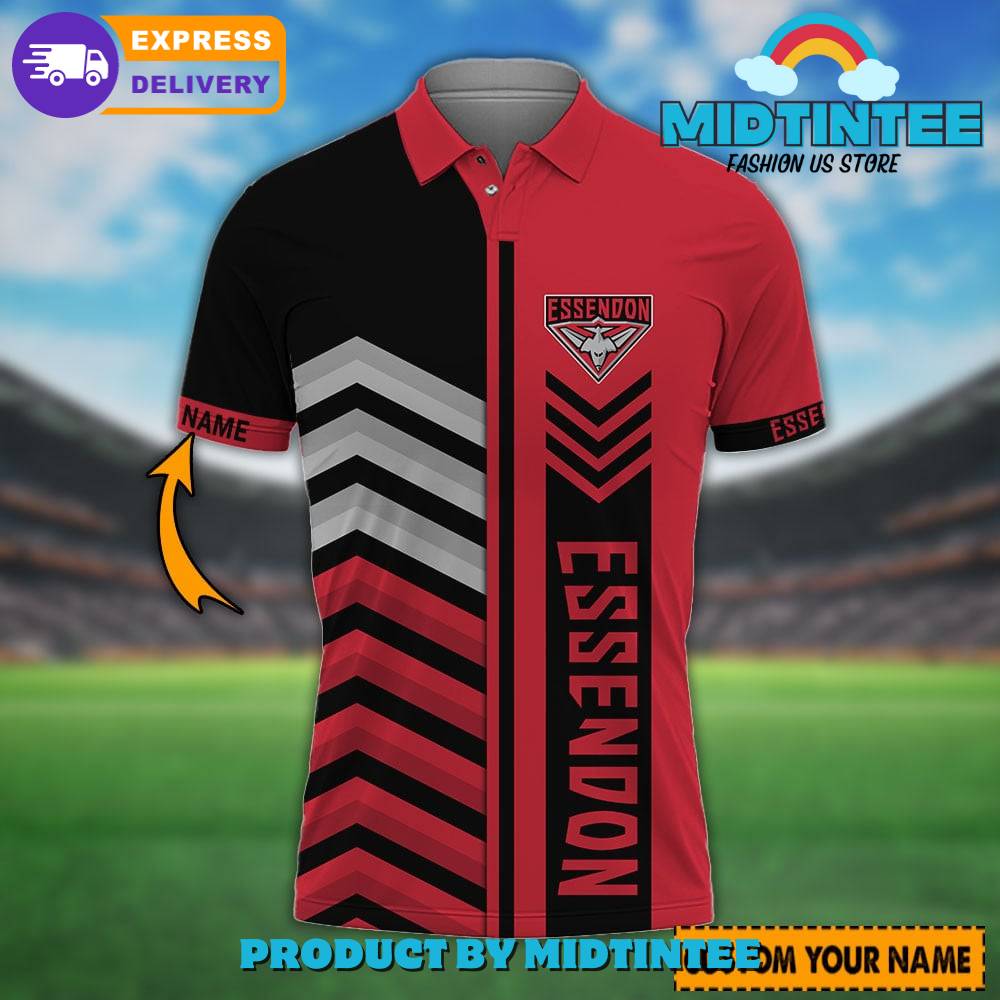 AFL Essendon FC Personalized Polo Shirt