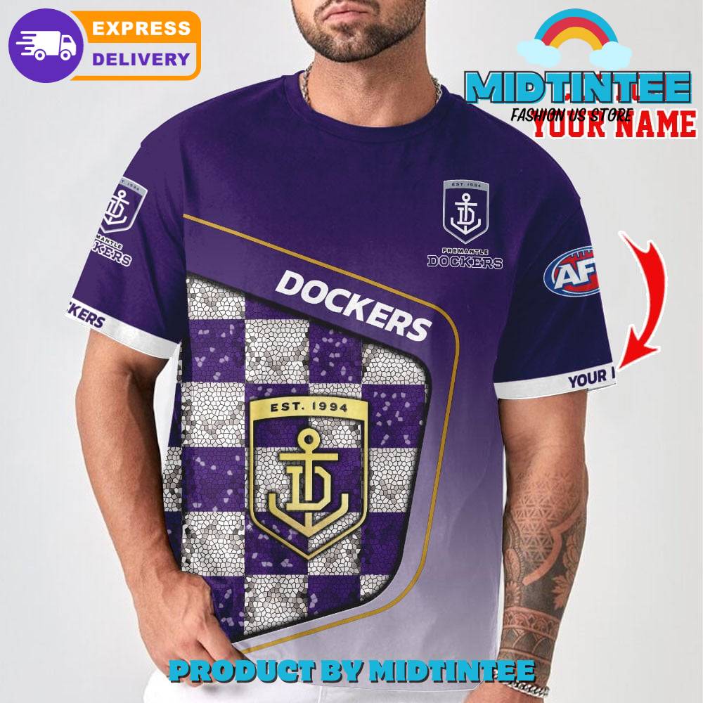 AFL Fremantle FC Personalized 3D T-Shirt Limited Edition