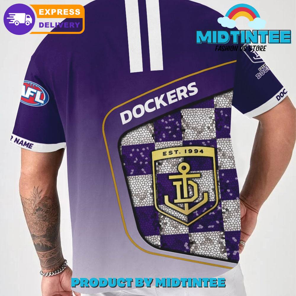 AFL Fremantle FC Personalized 3D T-Shirt Limited Edition