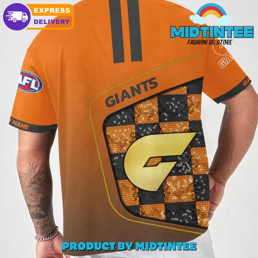 AFL GWS GIANTS Personalized 3D T-Shirt Limited Edition